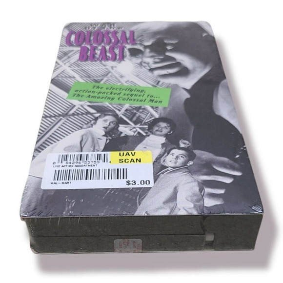 War of the Colossal Beast VHS Horror Scifi Classic! Bert I. Gordon SEALED - Picture 5 of 5